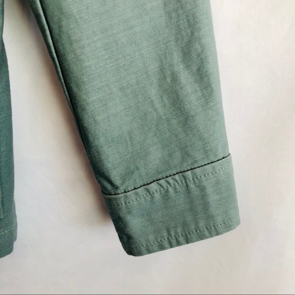 Sage Cotton Utility Jacket - Picture 6 of 12